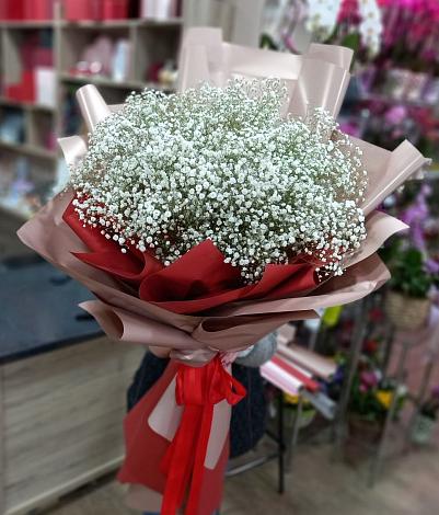 Букет цветов из: Гипсофила в Целине