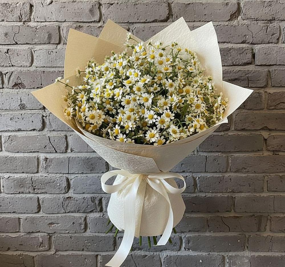 Букет цветов из: Ромашки в Целине