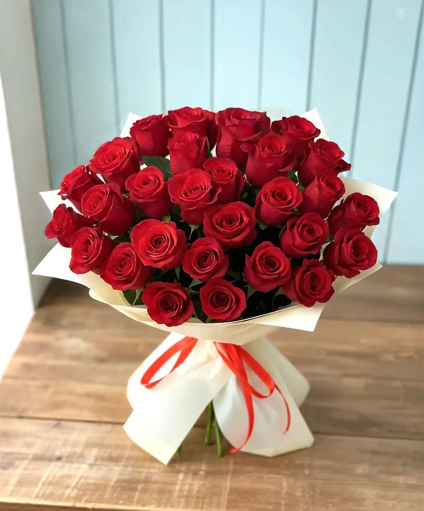 Букет 29 Красных роз в Целине