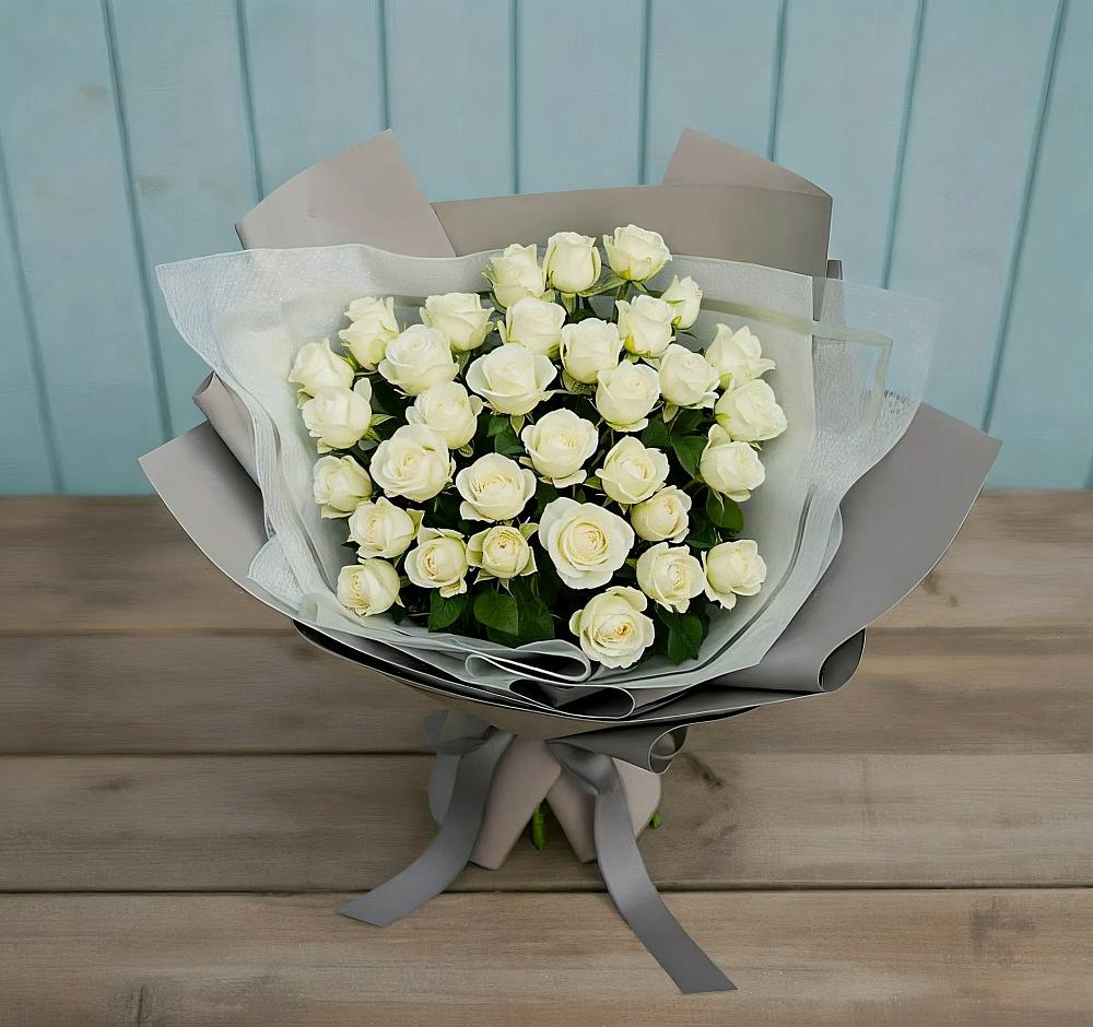 Букет Белоснежная нежность в Целине