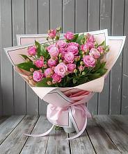 Букет Розовый кустик в Целине