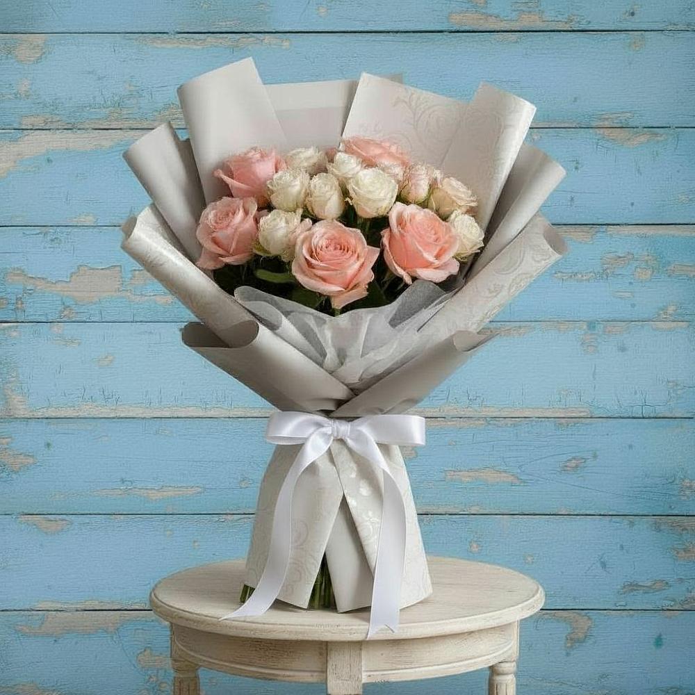 Букет цветов из: Розы в Целине