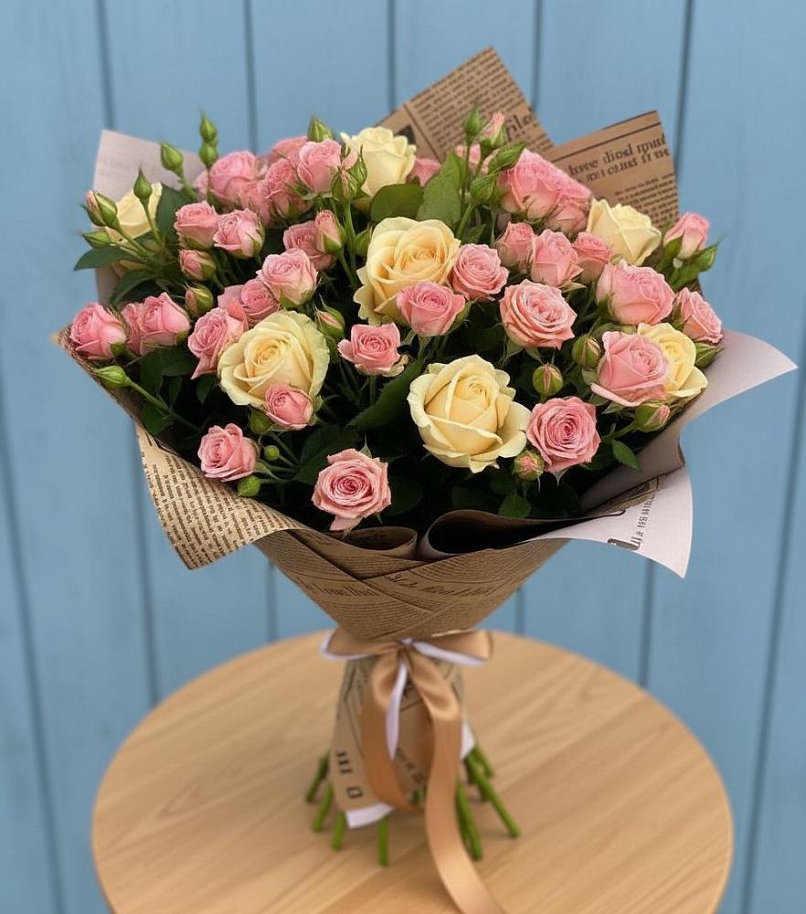 Букет цветов из: Розы в Целине