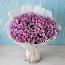 Букет цветов из:  Хризантемы в Целине
