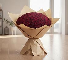 Букет 101 Красная роза в Целине