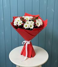 Букет цветов из:  Хризантемы в Целине