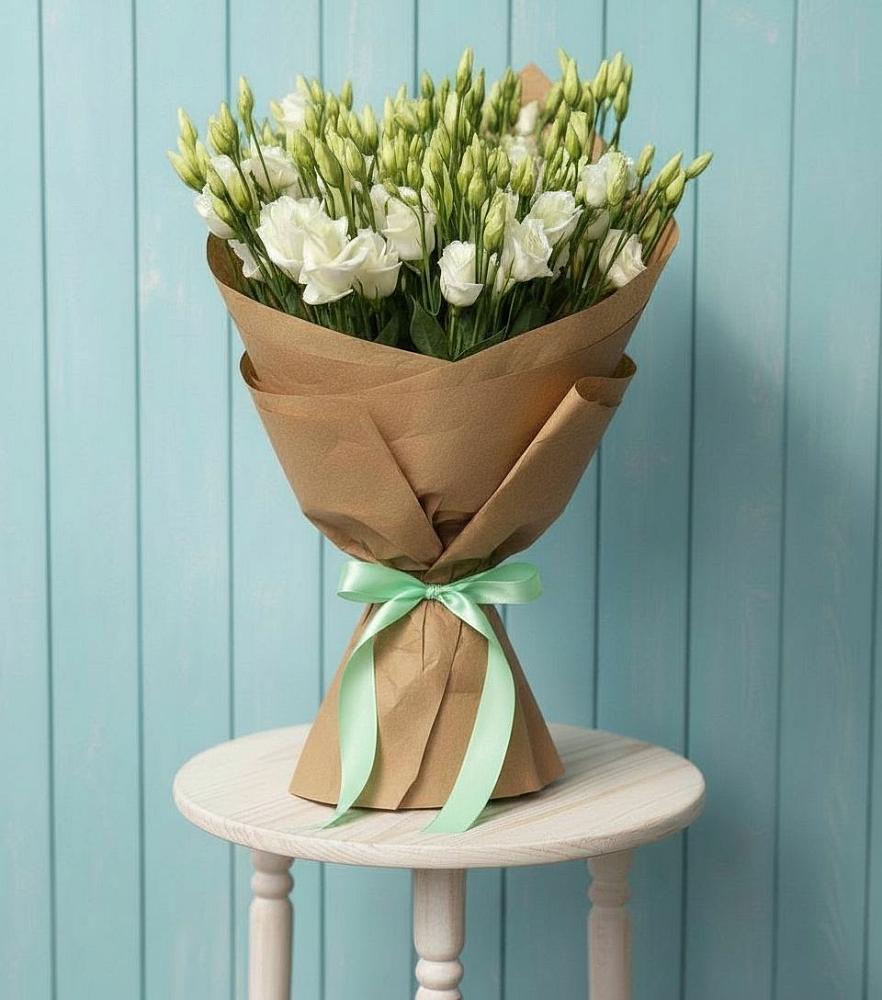 Букет цветов из: Лизиантусы в Целине