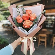 Букет цветов из:  Розы в Целине