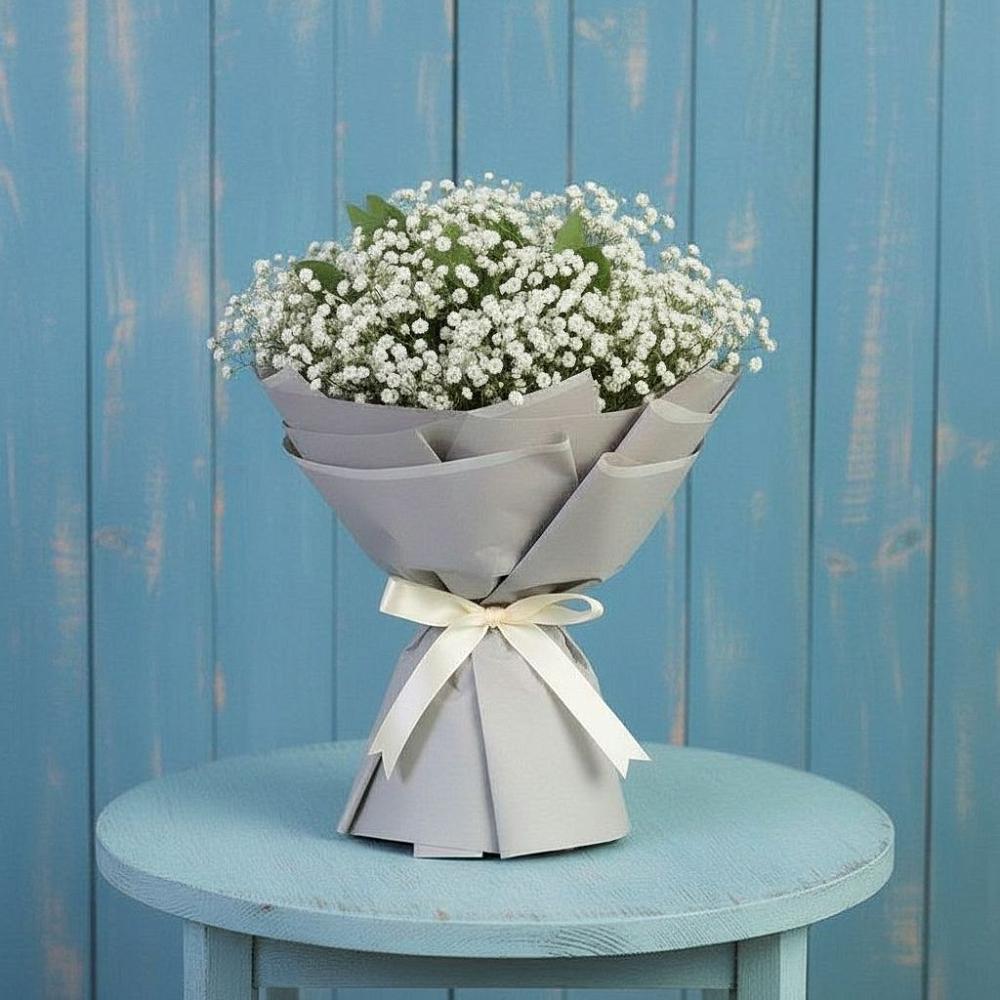 Букет цветов из: Гипсофила в Целине