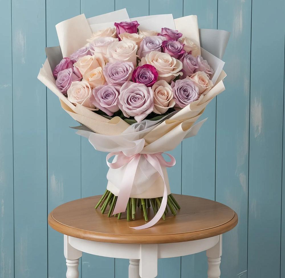 Букет цветов из: Розы в Целине