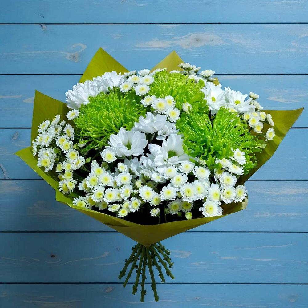 Букет цветов из: Хризантемы в Целине