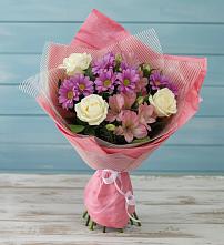 Букет цветов из:  Герберы в Целине