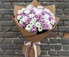 Букет цветов из:  Хризантемы в Целине