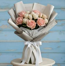 Букет цветов из:  Розы в Целине