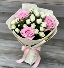 Букет цветов из:  Розы в Целине