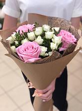Букет цветов из:  Розы #REPLACE_PRED# Целине