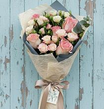 Букет цветов из:  Розы в Целине