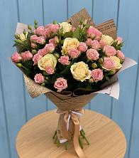 Букет цветов из:  Розы в Целине