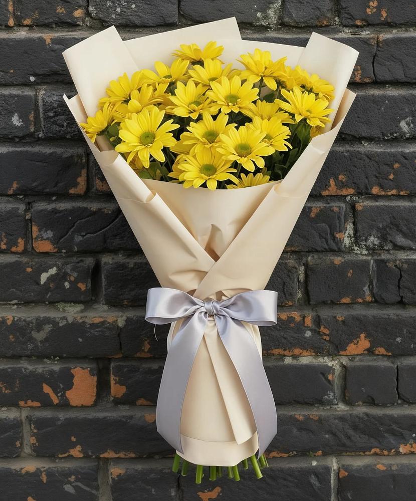 Букет цветов из: Хризантемы в Целине