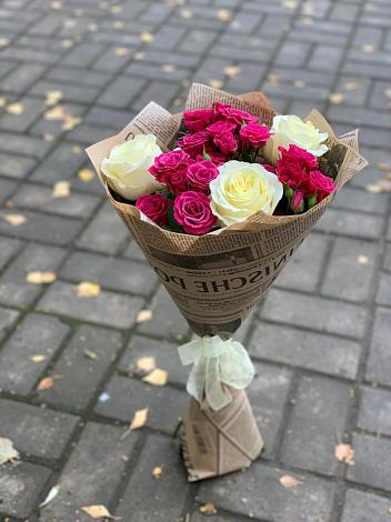 Букет цветов из: Розы в Целине