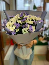 Букет цветов из:  Хризантемы #REPLACE_PRED# Целине