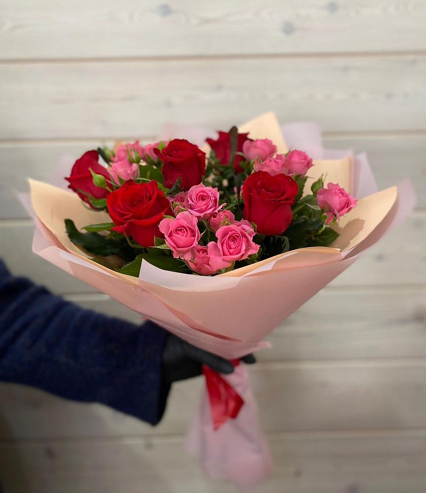 Букет цветов из: Розы в Целине