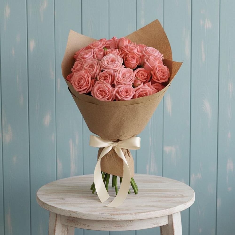 Букет цветов из: Розы в Целине