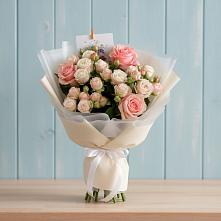 Букет цветов из:  Розы в Целине